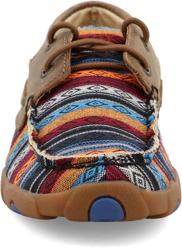 Twisted X Women's Boat Shoe Driving Moc, Dust, 7(M) in Saudi Arabia