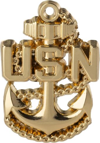 United States Navy USN CPO Chief Petty Officer 1" Lapel Pin in Saudi Arabia