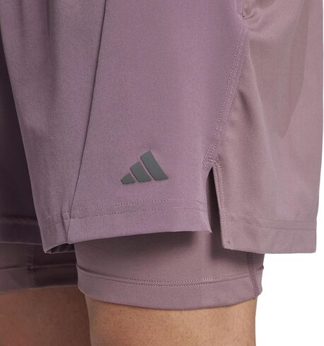 adidas Men's Designed for Training Yoga Two-in-one Short in Saudi Arabia