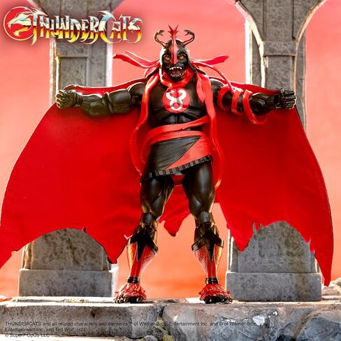 Super7 ULTIMATES! Thundercats Pumm-Ra - 7" Thundercats Action Figure with Accessories Classic Cartoon Collectibles and Retro Toys in Kuwait