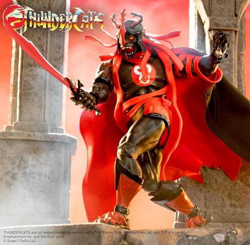 Super7 ULTIMATES! Thundercats Pumm-Ra - 7" Thundercats Action Figure with Accessories Classic Cartoon Collectibles and Retro Toys in Kuwait