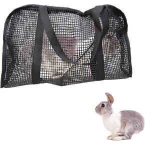 Rabbit Nail Trimming Pouch Bunny Nails Trimmer Bunny Nail Bonding Pouch Nail Trimming Mesh Bag for Bunny Kitten Rabbit