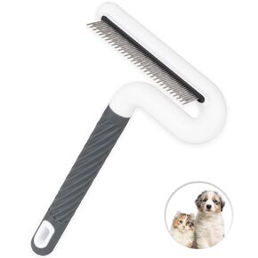 Flea Comb, TailGurus Effective Flea Comb for Cats & Dogs - Shedding Brush for All Pets - Long Hair Friendly - Durable - Versatile & Safe - Durable, Safe & Versatile - Portable, Pet-Friendly(TG2038)