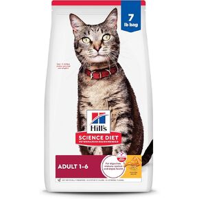 Hill's Science Diet Adult Chicken Recipe Dry Cat Food 4 lbs.