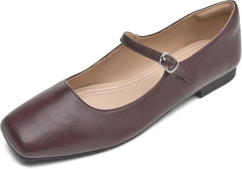 WONDERWAY Women Mary Jane Shoes,Ballet Flats for Women,Closed Toe Dress Shoe in Saudi Arabia