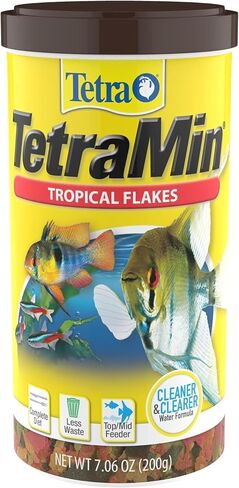 TetraMin Nutritionally Balanced Tropical Flake Food for Tropical Fish in Saudi Arabia