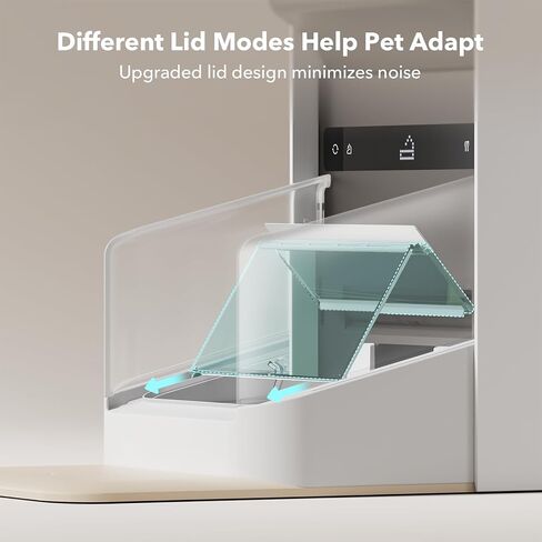 Petlibro RFID Automatic Cat Leeder ، 5G Wi-Fi Pet Leeder ، 3L Auto Cat Leeder Control مع علامة طوق الضوء و 6 حزم حقيبة غذائية للحيوانات الأليفة ، مغذيات تلقائية للقطط in Saudi Arabia