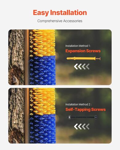 فرشاة خدش فافور للماشية ، فرشاة حصان 6 أجزاء مع 12 مسامير ، 20 × 7.5 في خدش البقر ، لتخفيف الحكة الخلفية وحافظ على التنظيف ، والانهيار والخدش الفرش in Saudi Arabia