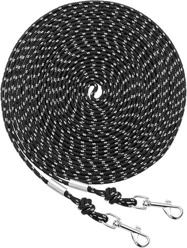 Reflective Cat Leash - 30 Feet Yard Long Leash, Escape Proof Durable Walking Leads, Safe Extender Pet Tie Out Leash Outdoor Training Playing Camping for Kittens/Puppies/Rabbits/Small Animals in Kuwait