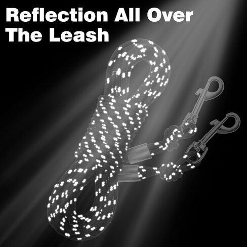 Reflective Cat Leash - 30 Feet Yard Long Leash, Escape Proof Durable Walking Leads, Safe Extender Pet Tie Out Leash Outdoor Training Playing Camping for Kittens/Puppies/Rabbits/Small Animals in Kuwait