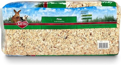 Kaytee Small Animal Pine Bedding For Pet Guinea Pigs, Rabbits, Hamsters, Gerbils, and Chinchillas, 52.4 Liter in Kuwait