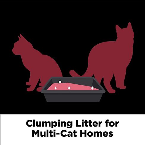 ARM & HAMMER Clump & Seal Platinum Multi-Cat Complete Odor Sealing Clumping Cat Litter with 14 Days of Odor Control, 37 lbs, Online Exclusive Formula in Saudi Arabia
