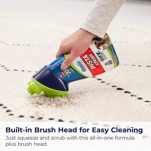 Bissell InstaClean Oxy Pet Spot and Stain Remover with Brush Head, 4 pack, 17409 in Saudi Arabia
