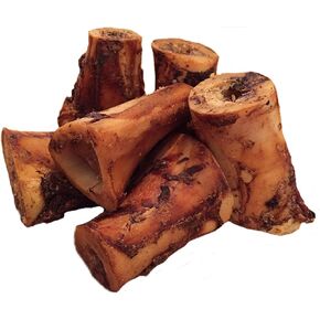 K9 Connoisseur Single Ingredient Dog Bones Made in USA Natural Marrow Filled Dynamo Bone Chew Treats for Small to Medium Breed Aggressive Chewers Dogs - Best Up to 50 Pounds 6 Pack