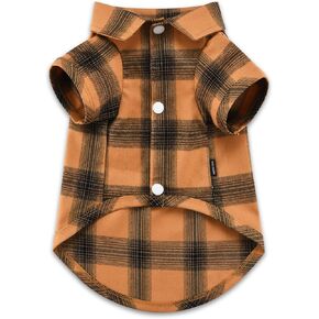 Koneseve Dog Shirt, Pet Plaid Clothes Shirt T-Shirt, Sweater Bottoming Shirt for Small Dog Cat Puppy Grid Adorable Wearing Stylish Cozy Halloween,Christmas Costumes (Green;XS/Extra Small)