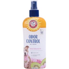 Arm & Hammer for Pets Super Deodorizing Spray for Dogs | Best Odor Eliminating Spray for All Dogs & Puppies | Fresh Kiwi Blossom Scent That Smells Great, 8 Ounces