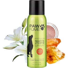 PAWFUME Premium Grooming Spray Dog Spray Deodorizer Perfume for Dogs - Dog Cologne Spray Long Lasting Dog Sprays - Dog Perfume Spray Long Lasting After Bath- Dog deodorizing Spray (Blue Ribbon)