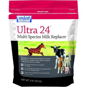 Milk Products Grade A Ultra 24 Milk Replacer, 4-Pound