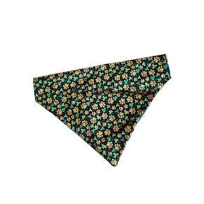 St Patricks Day Paws Over the Collar Dog Bandana That Slips onto Their Existing Collar Size (X-Large)