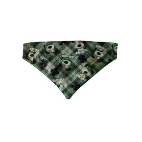 St Patrick's Day Dogs Over the Collar Dog Bandana That Slips onto Their Existing Collar Size (Small)