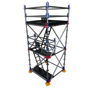 Scaffolding Model, Scale Model Scaffolding, Interactive Scaffold, Scale Model, Miniature, Model Interactive Scaffold Teach correct way (2.5 Frames)