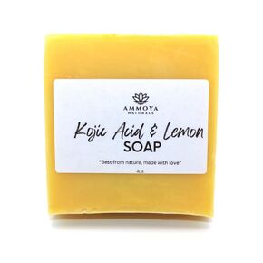 شريط صابون Kojic و Lemon ، تفتيح الجلد ، 4 أوقية