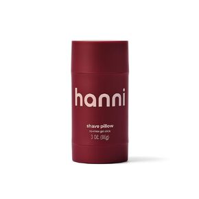 HANNI Shave Pillow, Shaving Gel for Women and Men, Hair Removal Products for Pubic, Body Hair or Legs, In-Shower/Waterless Razor, Travel Friendly Skin Care Moisturizer, Women's Grooming, 3 oz