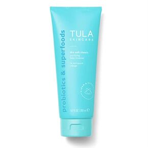 TULA Skin Care Cult Classic Purifying Face Cleanser - Gentle and Effective Face Wash, Makeup Remover, Nourishing and Hydrating