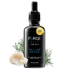 Men's Anti-Wrinkle Night Beef Tallow for Face Serum Skin Care - 50ML | Vitamin C Serum, Anti-Aging, Collagen Boost Skincare For Men | Mens Wrinkles Moisturizer Beef Tallow for Skin