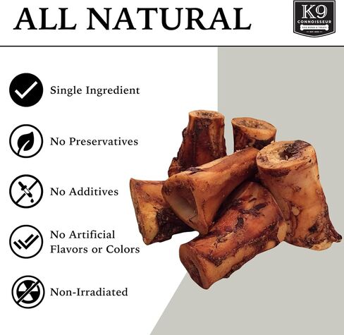 K9 Connoisseur Beef Marrow Dog Bones Long Lasting for Aggressive Chewers in Saudi Arabia