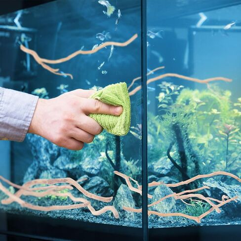 150g Natural Driftwood for Aquarium 12''-16'' Reptile Branches Terrarium Wood Long Driftwood for Aquarium Assorted Shapes Natural Decor in Saudi Arabia