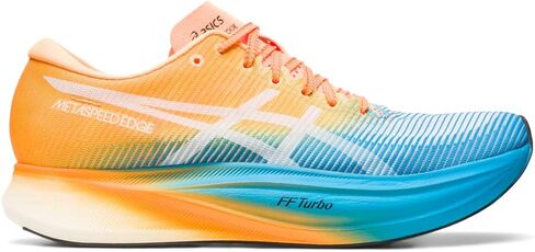 حذاء الجري ASICS للجنسين METASPEED Edge+، مقاس 11، أخضر سماوي/خطر in Kuwait