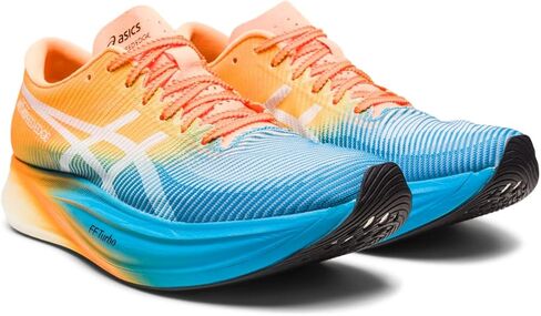 حذاء الجري ASICS للجنسين METASPEED Edge+، مقاس 11، أخضر سماوي/خطر in Kuwait
