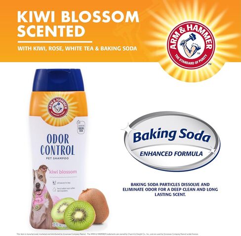 Arm & Hammer Deodorizing Dog Shampoo, Kiwi Blossom, 20 Fl Oz in Kuwait