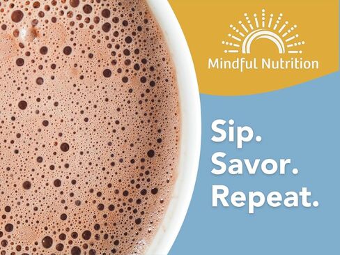 Mindful Morning Sugar Free Hot Chocolate Mix with Organic Ashwagandha and Magnesium Supplements to Relax the Mood and Calm the Mind, Natural Stress Relief Supplement Hot Cocoa in Saudi Arabia