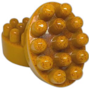 Brightening Lemon Turmeric & Kojic Acid Soap, 2 Pack Massage Bar, Hyperpigmentation Soap, Dark Spot Remover For Face, Kojic Acid Soap For Hyperpigmentation, Even Complexion, Turmeric Soap, Fade Scars