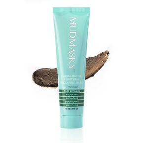 MUDMASKY Facial Detox Purifying Recovery Mud Mask. The original Japanese Matcha Clay Mask since 2015. Reduces Acne, Blackheads, and Pores. Clean, Vegan, Gluten Free. As seen in IPSY - 2.0 fl oz.