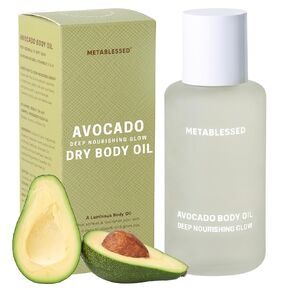 Avocado Dry Body Oil - Deep Nourishing Glow, Fast Absorbing & Non-Greasy Body Moisturizer. Luxurious Soothing Aromatherapy. Sensitive Skin Safe, Clean Beauty 3.38 fl. oz