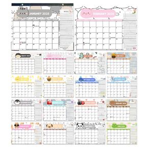 Doodle Teacher Desk Calendar 2025 18 months - Academic Desk Calendar 2025, Large Desk Calendar School Year 2025, Calender 2025-2026 Desk Calendar July 2025-2026, Desktop Calendar 2025