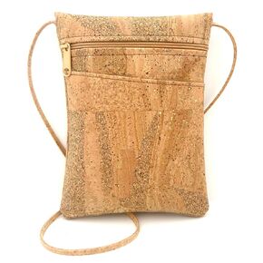 Gold Splash Cork Mini Crossbody Bag