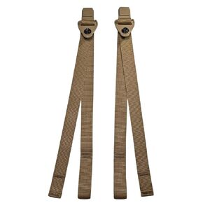 Military Mil-Spec Tactical Rucksack Assault Backpack Pack Replacement Quick Release Lower Shoulder Straps (Coyote Brown)