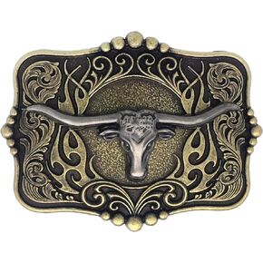 Western Cowboy Cowgirl Belt Buckles for Men and Women Costume