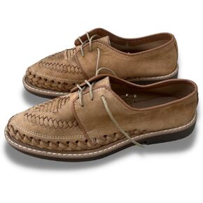 Mexico en la Piel: Handcrafted Men's Genuine Leather Lace-Up Huarache Sandals Shoes - Versatile & Durable