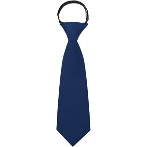 Boys Tie Pre-tied Kids Tie, Adjustable Toddler Tie Solid Color Ties for Boys Accessory School Graduation Party