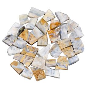 Natural Gemstone Row Slice (Moonstone)