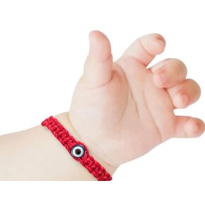Red Bracelet for Babies Protection Amulet for baby Amulet for baby. String for Good Luck and The Evil Eye blue eye