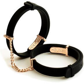 Silicone Handcuffs Bracelet for Women, Silicone Stacked Bondage Bracelets, Light Intimate Play, Self-Love Reminder Bracelet