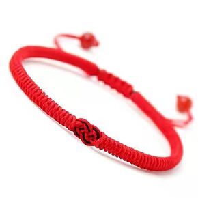 Tibetan Love Knot Bracelet: Authentic Adjustable Red String Bracelet for Protection, Men's Bracelet Friendship, Perfect Couples Bracelets, Best Friend Protection Bracelet, Girls Bracelets