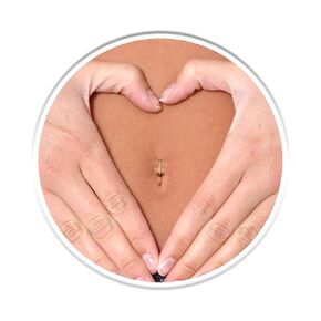 Gold Belly Button Ring - 14k Gold filled Belly Piercing Hoop - 20G Gold Belly Button Jewelry - Summer Belly Piercing for Women