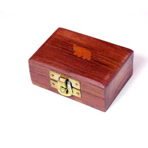 Jewelry Box Novelty Item, Unique Artisan Traditional Hand Carved Rosewood Jewelry Box Great Birthday Gift Ideas Handmade Decorative Wooden Jewelry Box Treasure Box